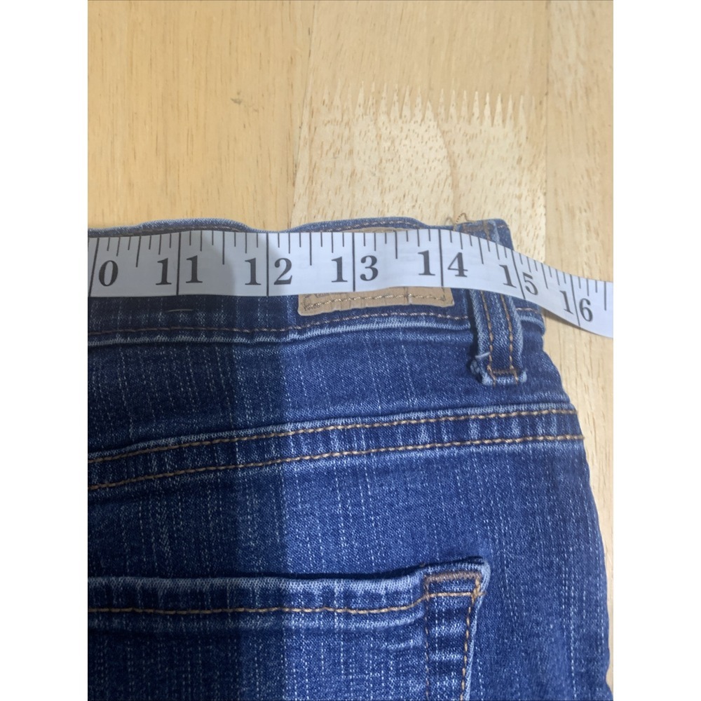 Levi's Perfectly Slimming Boot Cut 512 Jeans Women's 12M Blue Mid Rise - Picture 6 of 12